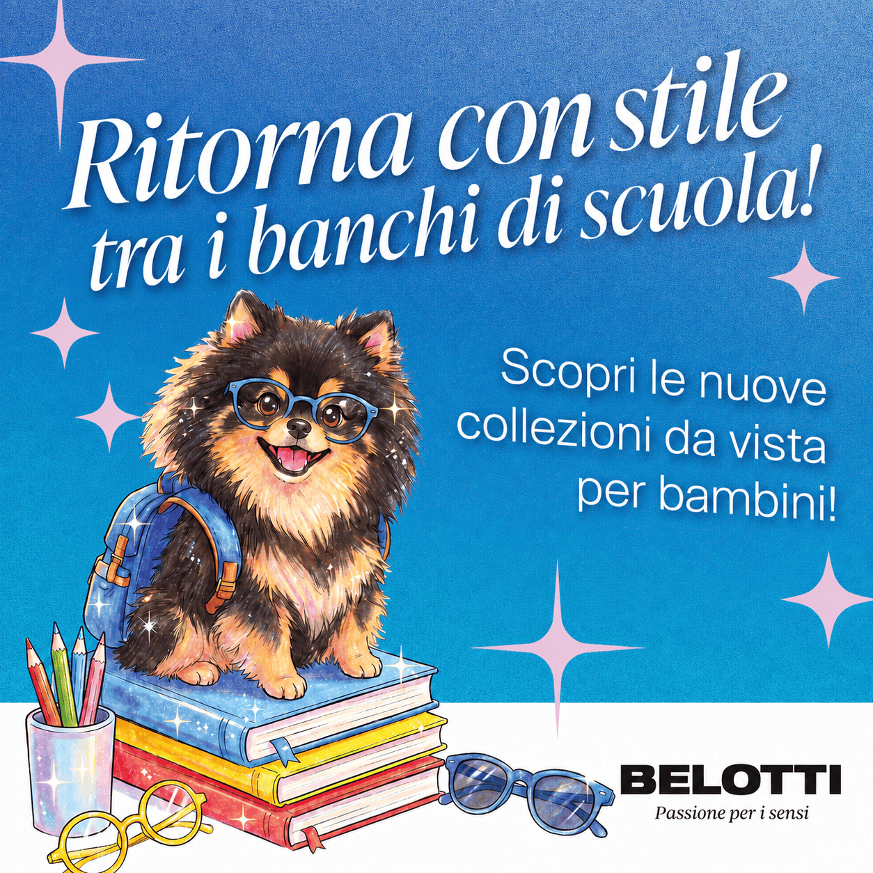 Back to School: scopri le nuove collezioni di occhiali per bambini da Belotti